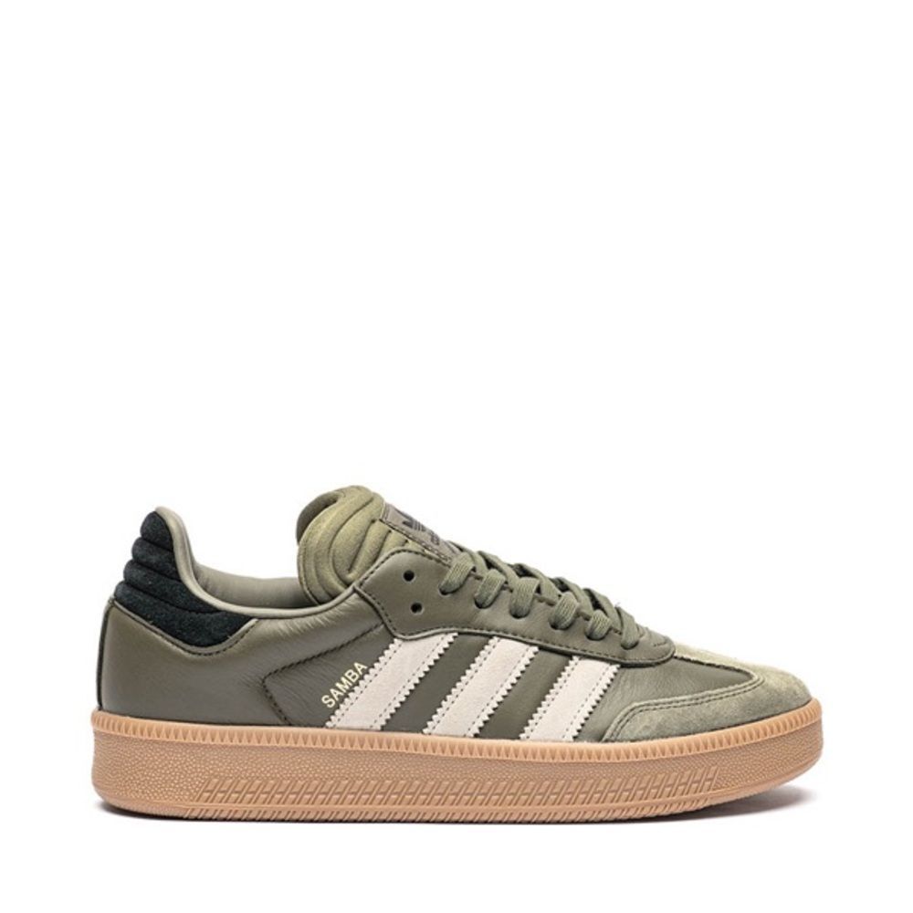adidas Samba Men's Olive Green and Gum Sneakers